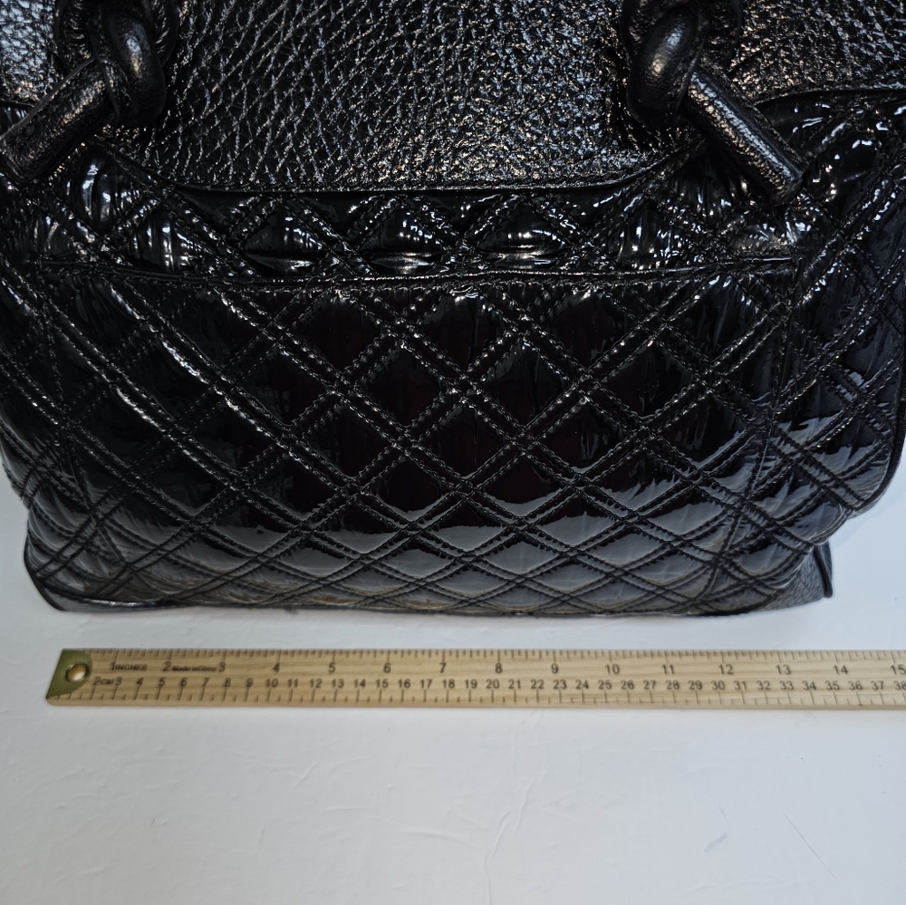 Marc Jacobs Black Quilted Tote Bag - Picture 3 of 15